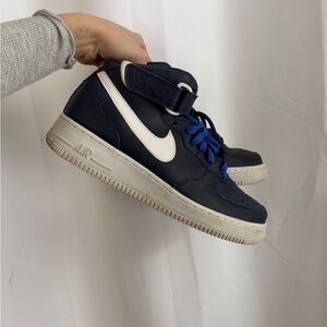 Nike Air Force 1 Mid '07 in Midnight Navy Men’s Size 10.5